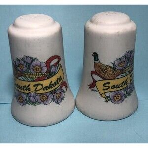 South Dakota Vintage Salt & Pepper Shaker Set -New Old Stock